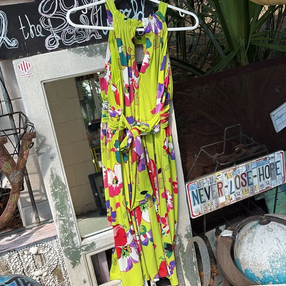 Madison Leigh Multicolor Floral Dress - Picture 5 of 7